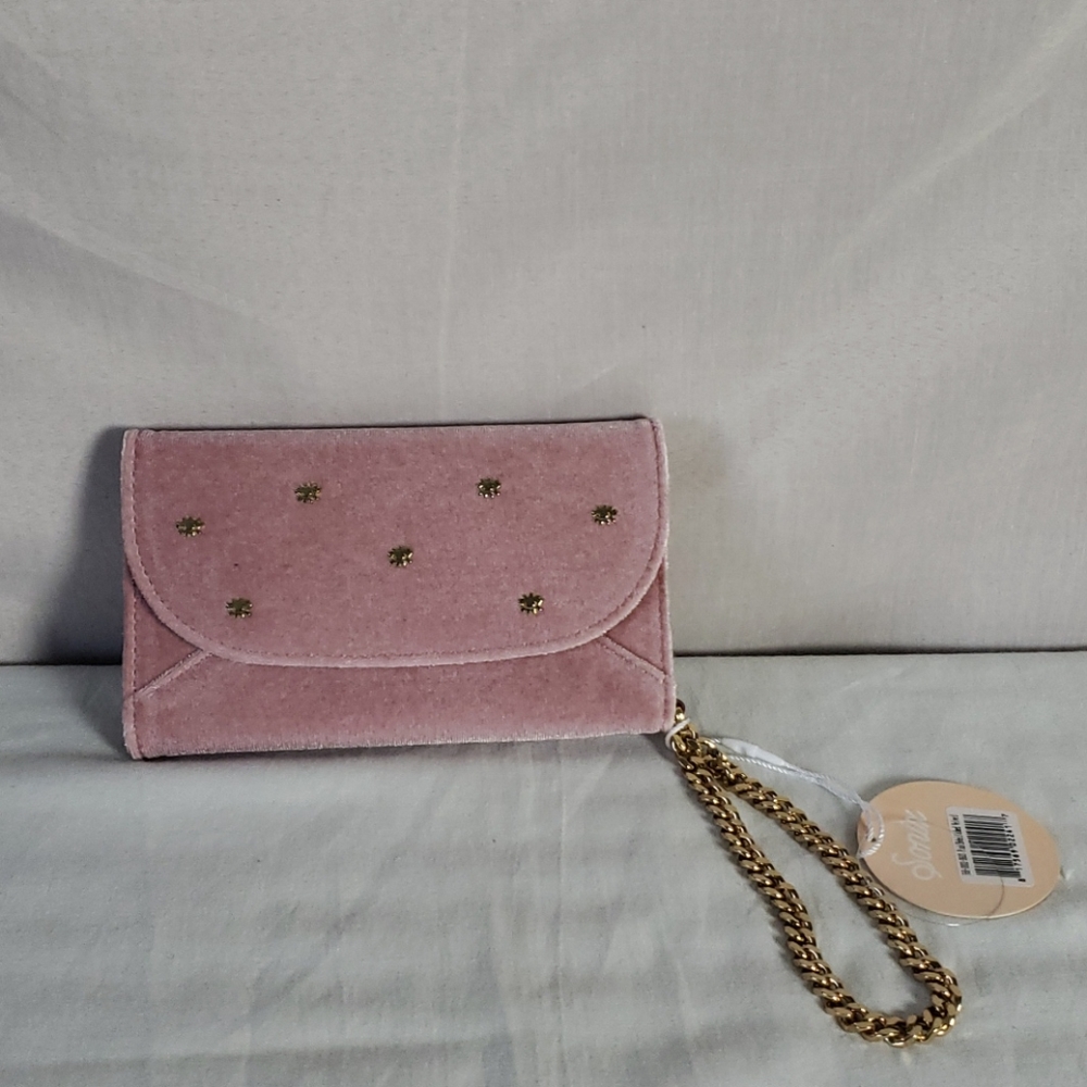 NEW Sonix Embellished Velvet Wristlet IPhone Case
